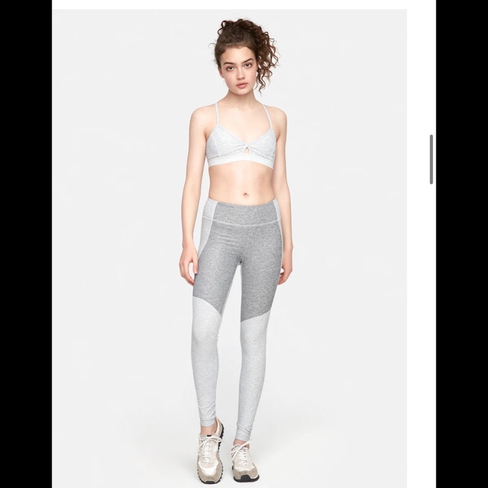 Outdoor Voices two tone leggings